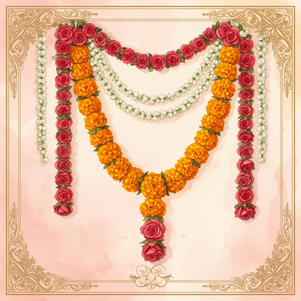 Floral mandap